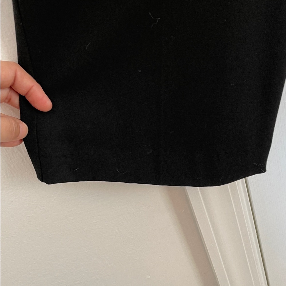 Sag Harbor Slimming Solution Stretch 16P Black straight leg Pants flat front - Picture 8 of 10